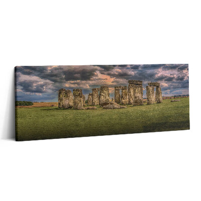 Canvas kép 125x50 Stonehenge Nimbostratus
