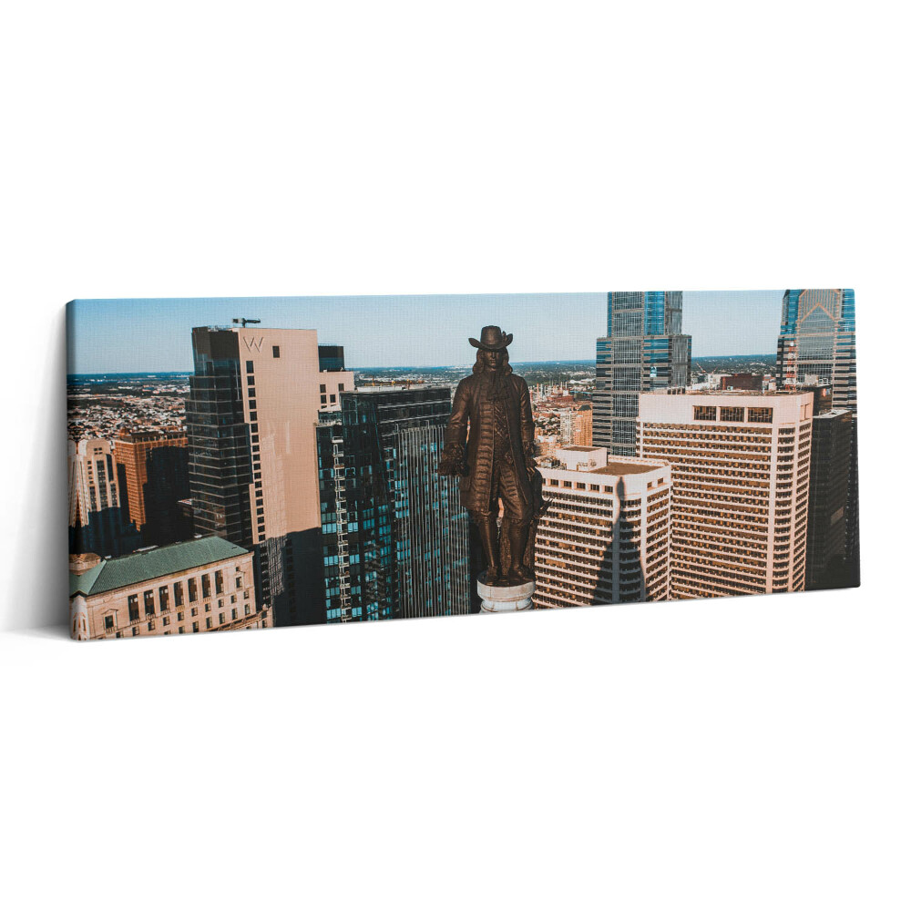 Canvas kép 125x50 William Penn emlékműve