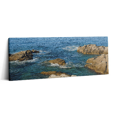 Canvas kép 125x50 Costa Brava partja