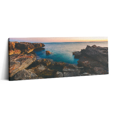 Canvas kép 125x50 Mediterrán táj