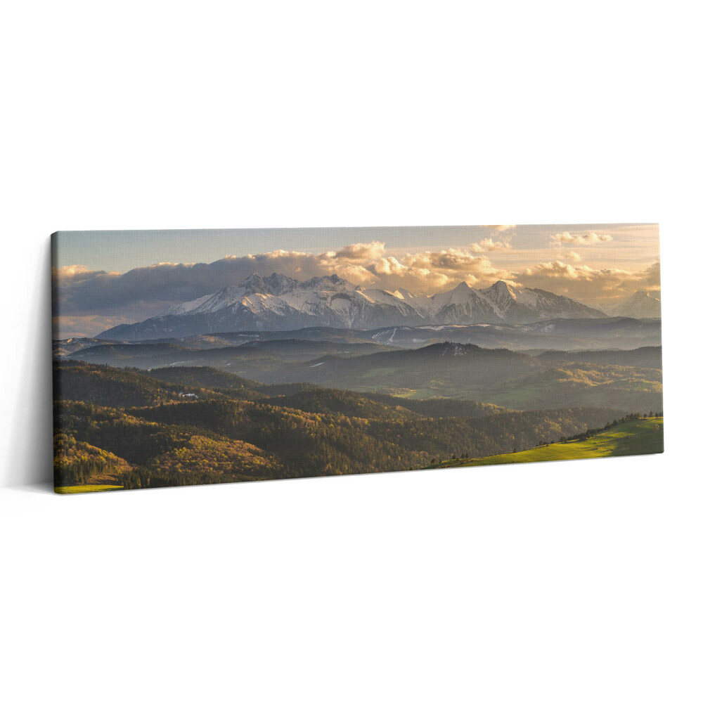 Canvas kép 125x50 Pieniny Magashegység