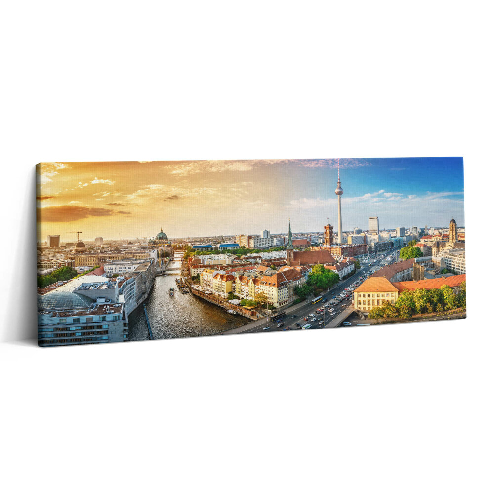 Canvas kép 125x50 Berlin látképe