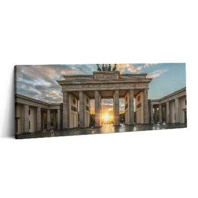 Canvas kép 125x50 Brandenburgi kapu Berlinben