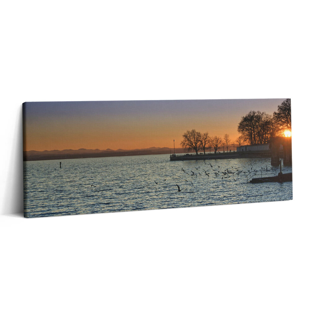 Canvas kép 125x50 Bodeni-tó Németországban