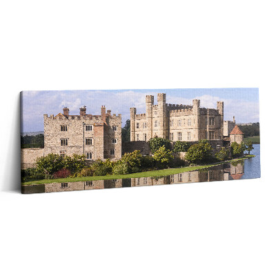 Canvas kép 125x50 Leeds várának citadellája