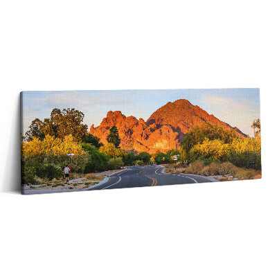 Canvas kép 125x50 A Camelback-hegy kilátása