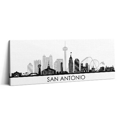 Canvas kép 125x50 San Antonio városa Texas