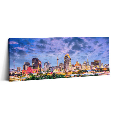 Canvas kép 125x50 San Antonio városkép