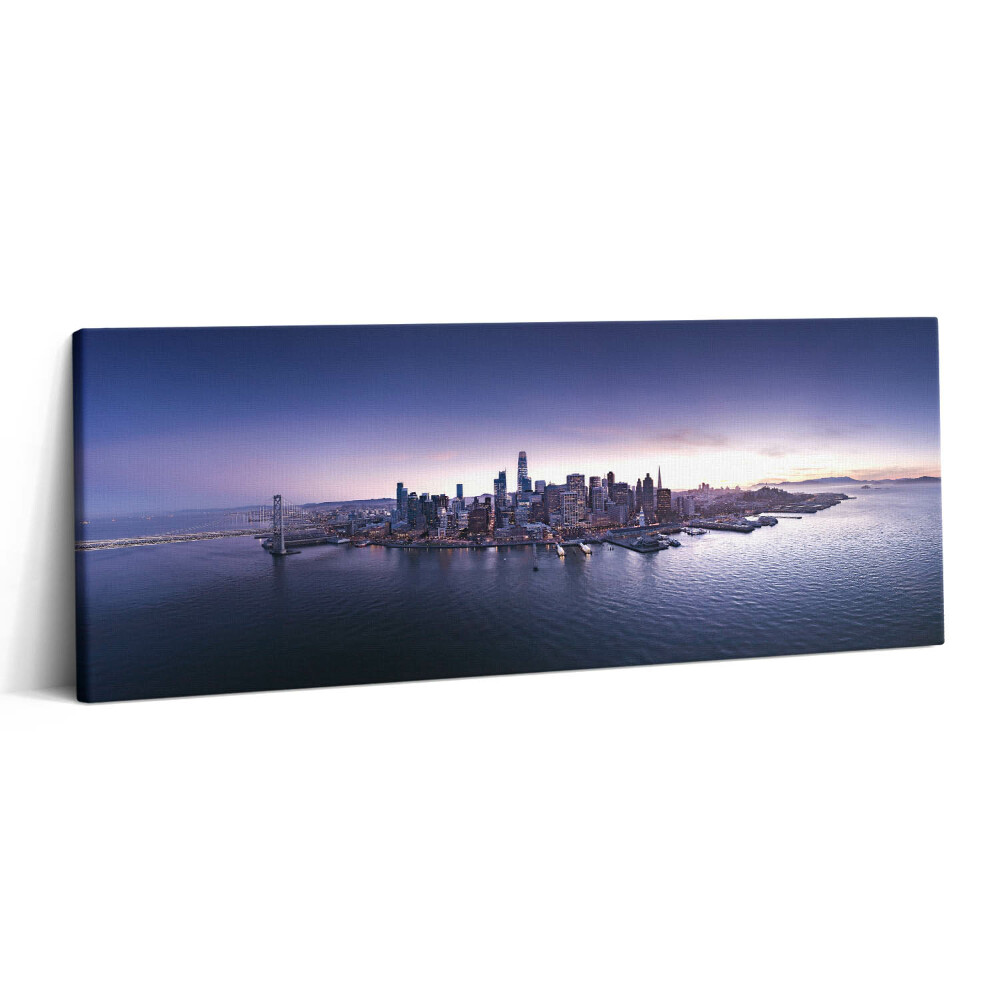 Canvas kép 125x50 Nézet San Franciscóból