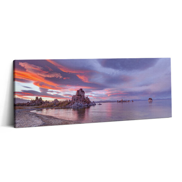 Canvas kép 125x50 Mono-tó Kalifornia keleti részén