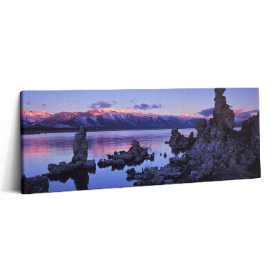 Canvas kép 125x50 Mono-tó Kaliforniában USA