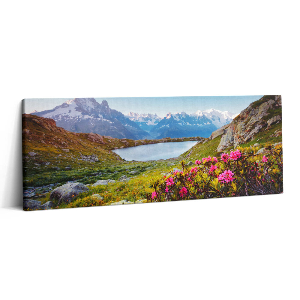 Canvas kép 125x50 Mont Blanc Chamonix-i gleccser