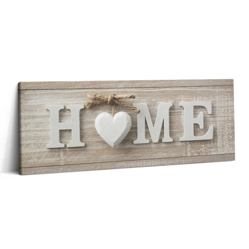 Canvas kép 125x50 Ház felirat