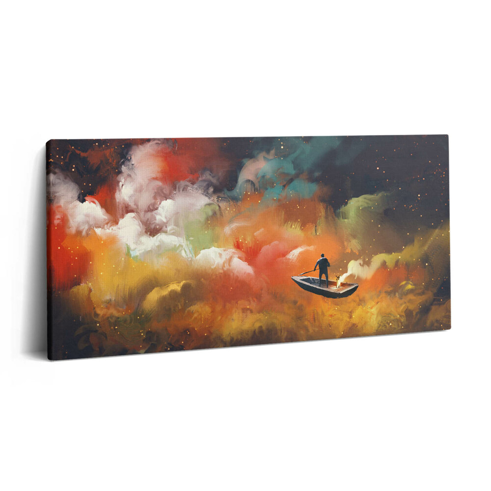 Vászonkép 140x70 A felnőtt élet absztrakt fogalma