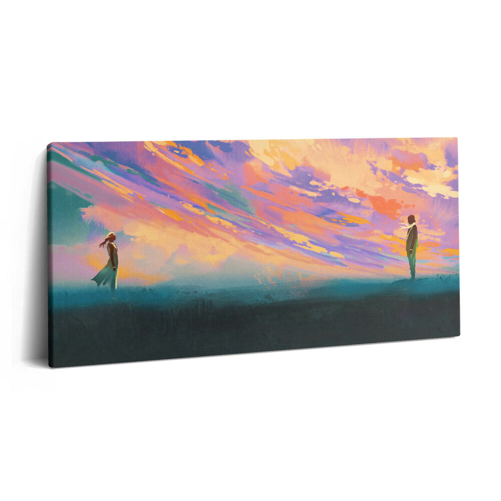 Vászonkép 140x70 Platonikus szerelem az ellenkezőjéről