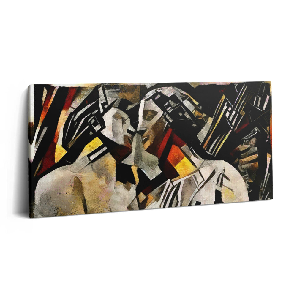 Vászonkép 140x70 Barokk korabeli ólomüveg művészet