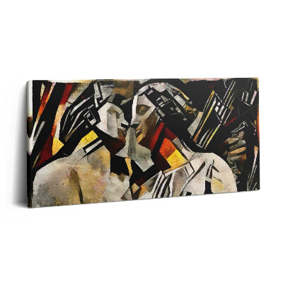 Vászonkép 140x70 Barokk korabeli ólomüveg művészet