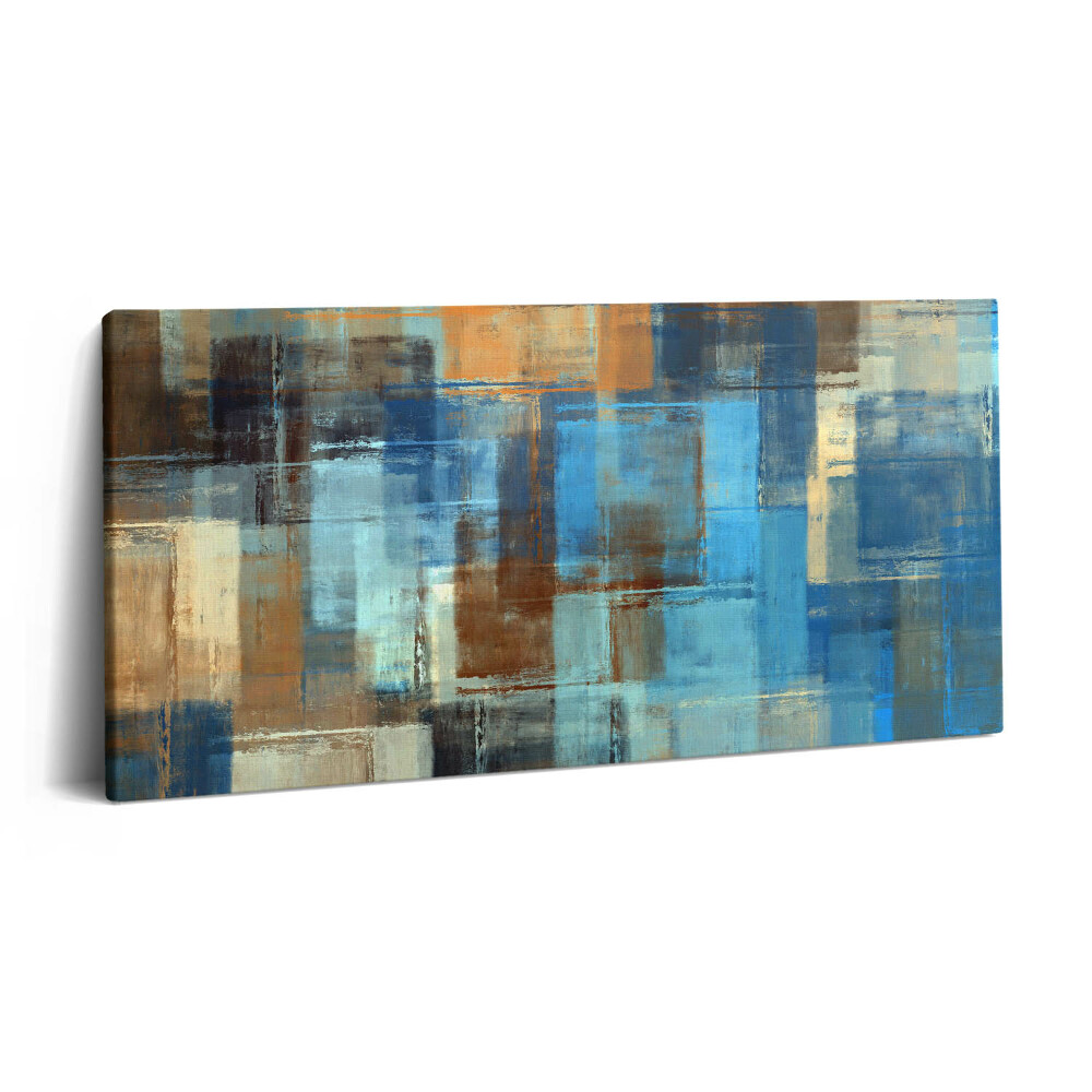 Vászonkép 140x70 Színes festmény absztrakt háttérrel