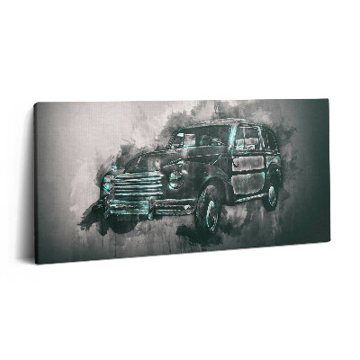 Vászonkép 140x70 Régi autó