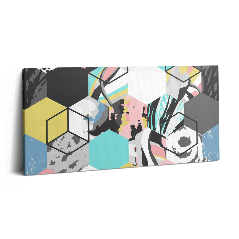 Vászonkép 140x70 Geometrikus absztrakció