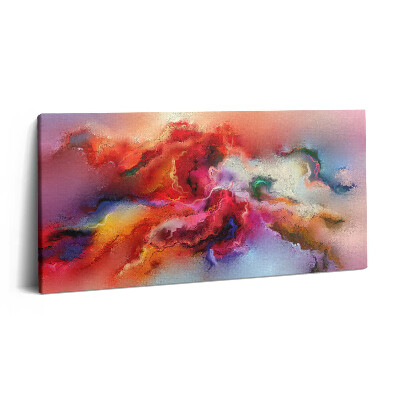 Vászonkép 140x70 Kiömlött festék