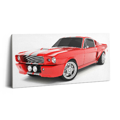 Vászonkép 140x70 Piros sportautó
