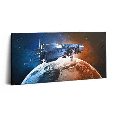 Vászonkép 140x70 Űrhajók