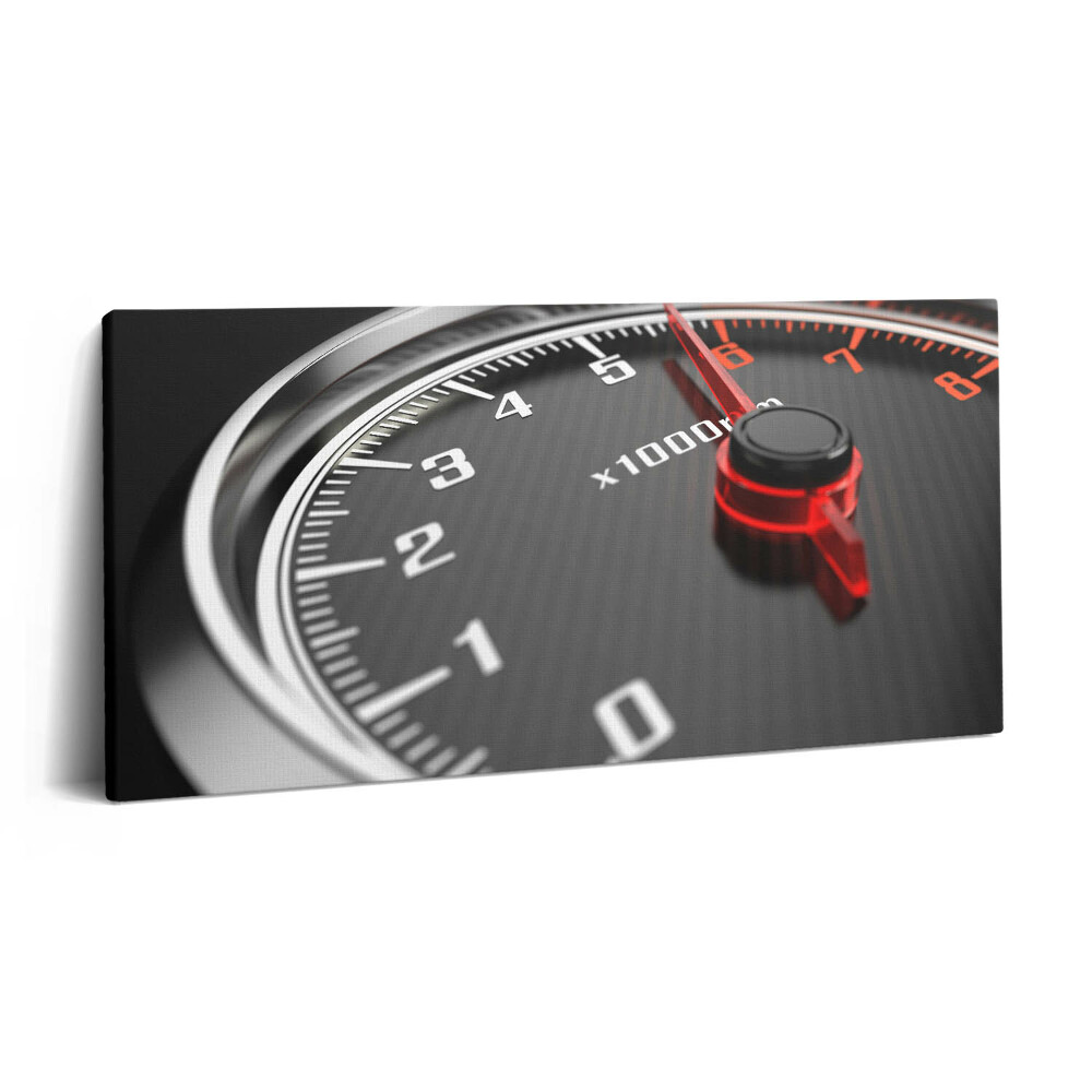 Vászonkép 140x70 Autó revolver