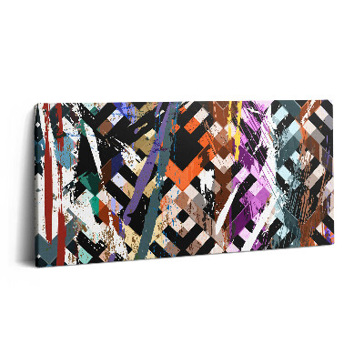 Vászonkép 140x70 Színes csíkok