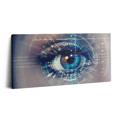 Vászonkép 140x70 Egy nő szemei