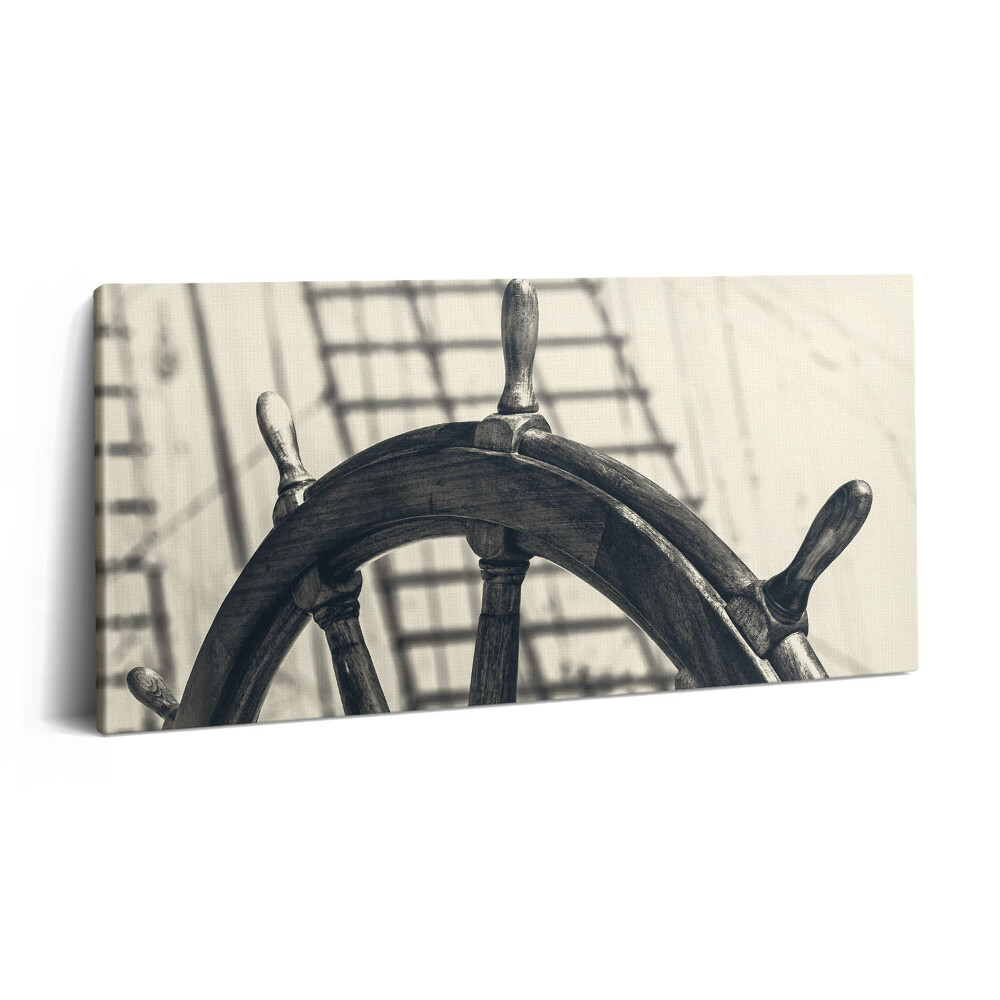 Vászonkép 140x70 Régi hajó retro stílusban