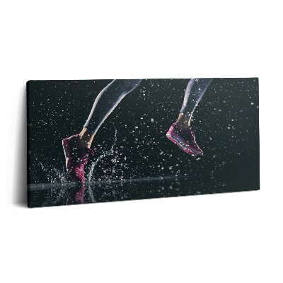 Vászonkép 140x70 Egészséges életmód - futás