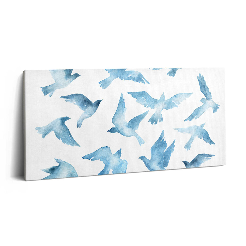 Vászonkép 140x70 A levegőben repülő madarak