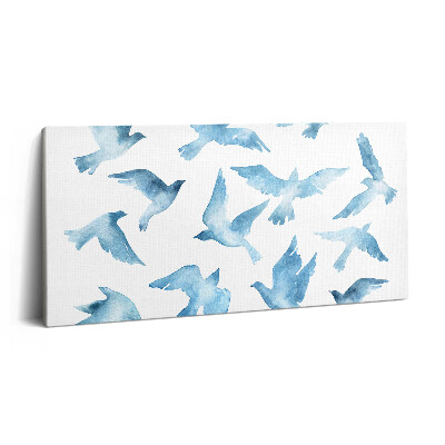 Vászonkép 140x70 A levegőben repülő madarak