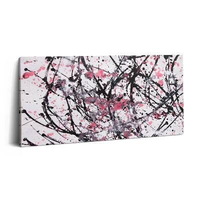 Vászonkép 140x70 Absztrakt ecsetvonások