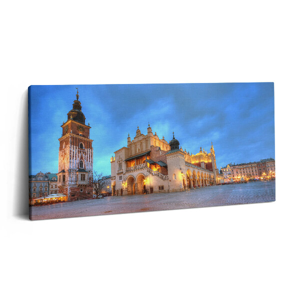 Vászonkép 140x70 Krakkó főtere