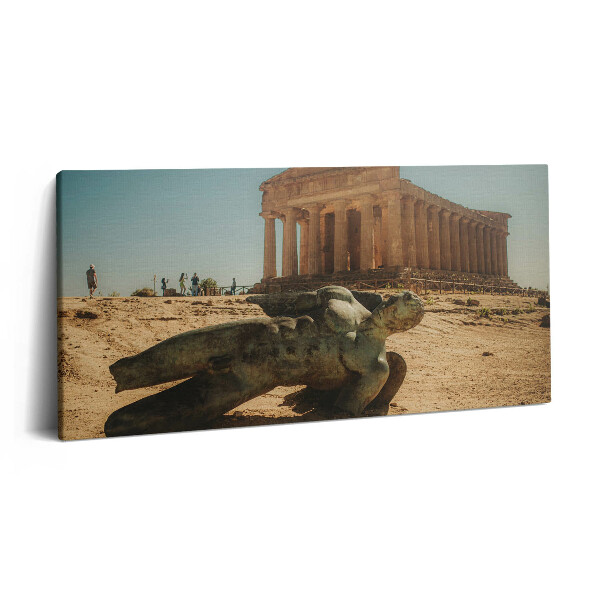 Vászonkép 140x70 A templomok völgye Szicíliában Olaszországban