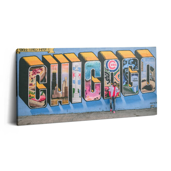 Vászonkép 140x70 Graffiti az Egyesült Államokban
