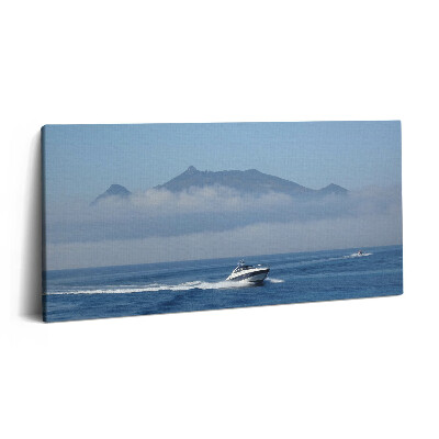 Vászonkép 140x70 Vitorlás az óceánon