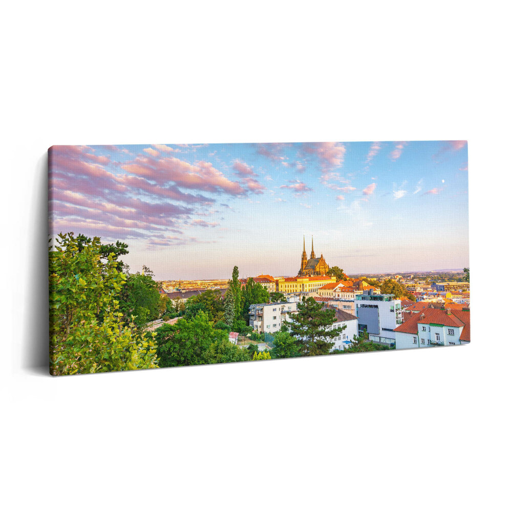 Vászonkép 140x70 Épületek Brno Csehország