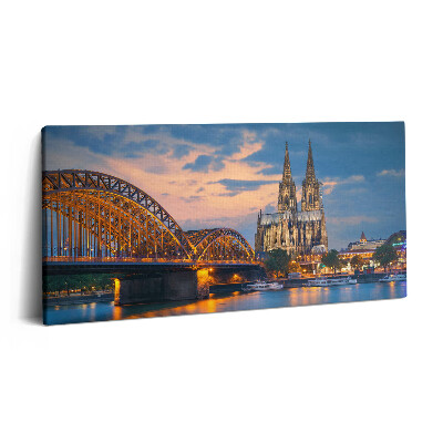 Vászonkép 140x70 Városháza látképe