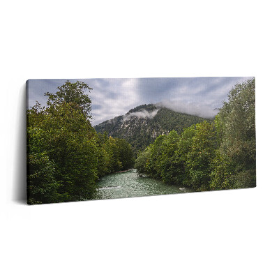 Vászonkép 140x70 Németország hegyvidéki tája