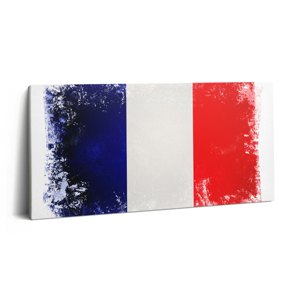Vászonkép 140x70 Francia zászló