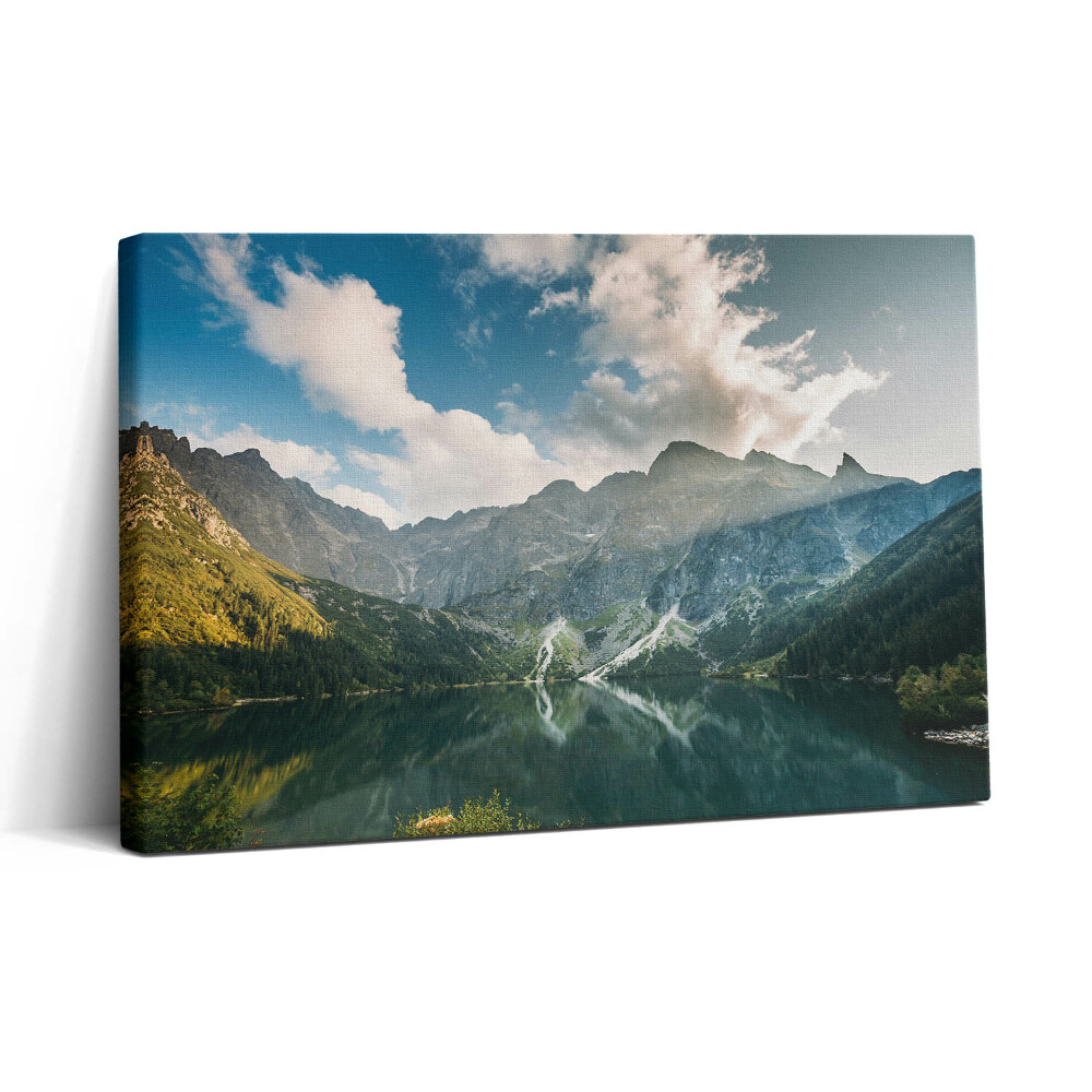 Vászonkép nyomtatás 30x20 Természetes hegyi táj