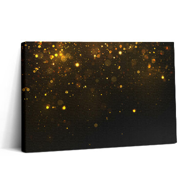 Vászonkép nyomtatás 30x20 Arany csillogás