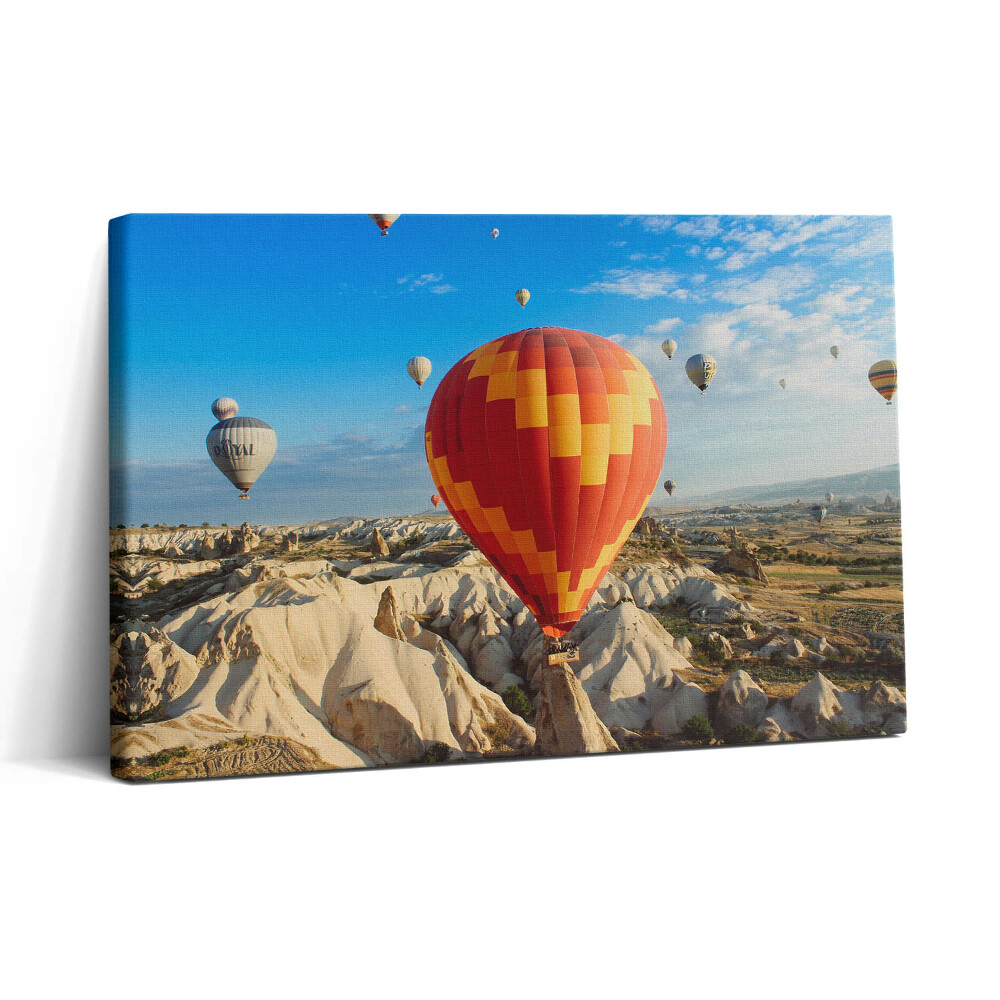 Vászonkép nyomtatás 30x20 Repülő léggömbök