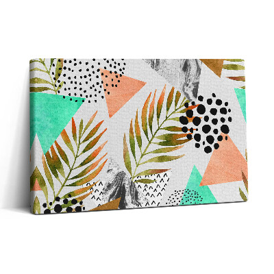 Vászonkép nyomtatás 30x20 Nyári absztrakt geometriai minta