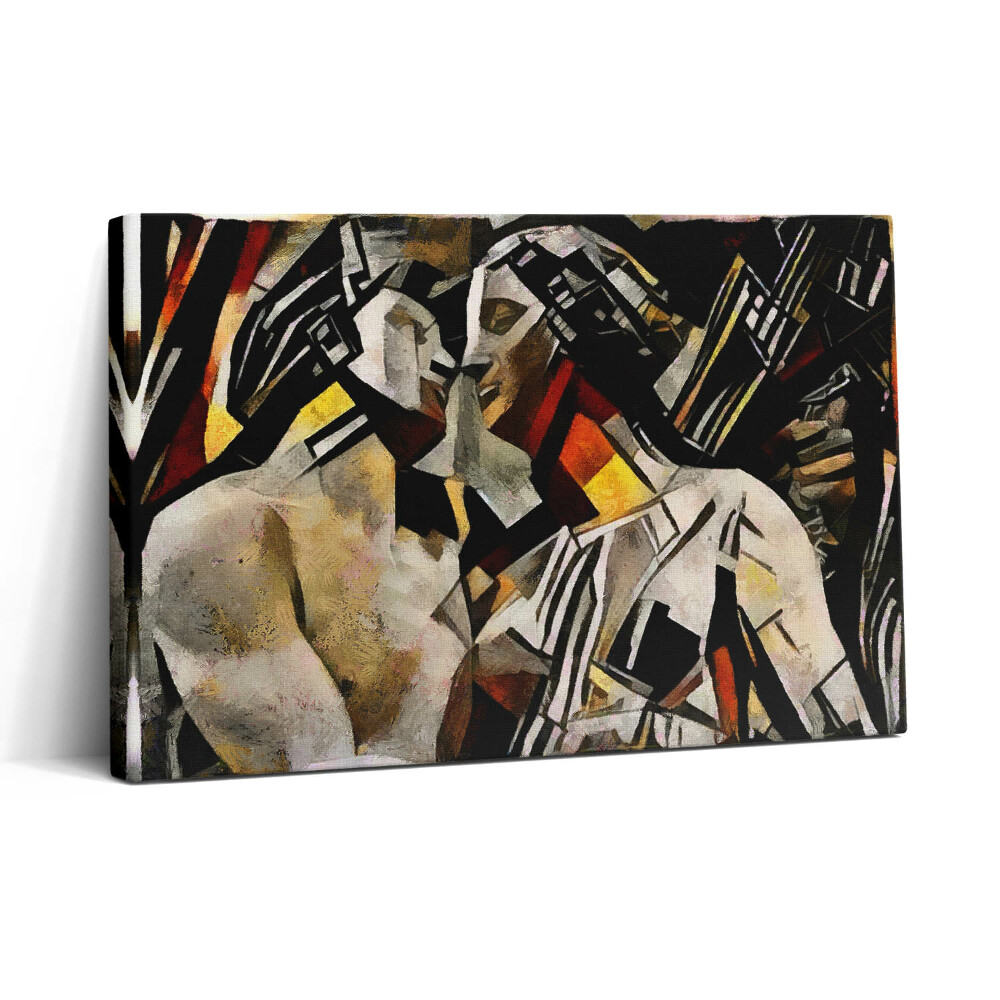 Vászonkép nyomtatás 30x20 Barokk korabeli ólomüveg művészet