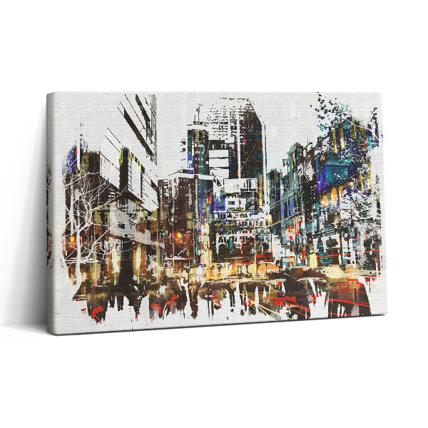 Vászonkép nyomtatás 30x20 New York - egy élettel teli város