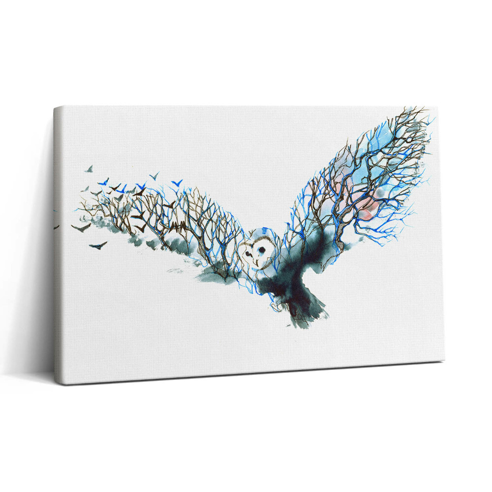 Vászonkép nyomtatás 30x20 Szabadság és madár természet